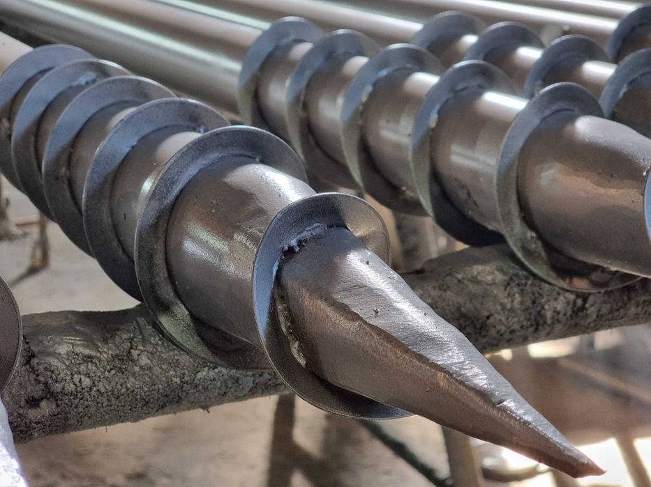 Сваї, геошурупи, гвинтові сваї, винтовые сваи, геошуруп