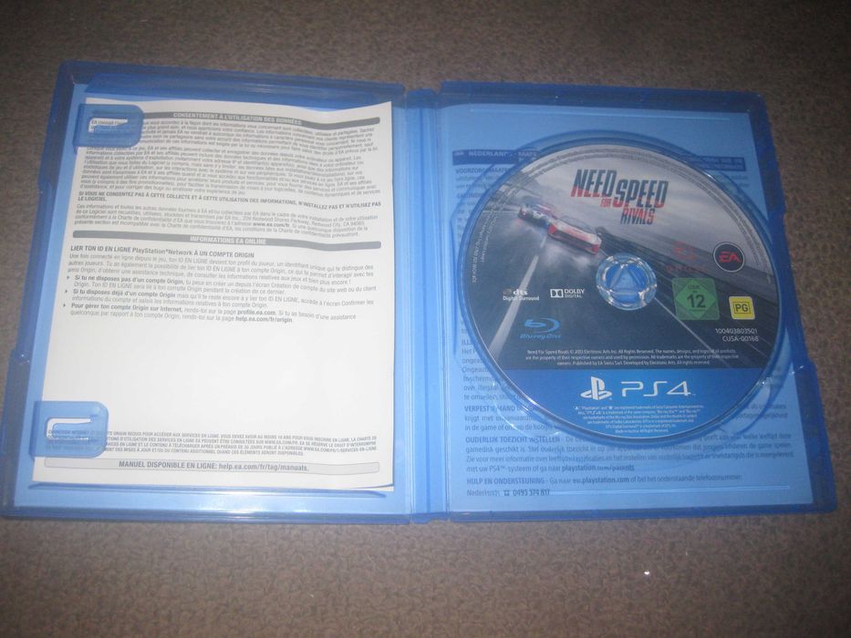 Jogo "Need For Speed Rivals" para a Playstation 4/Impecável!