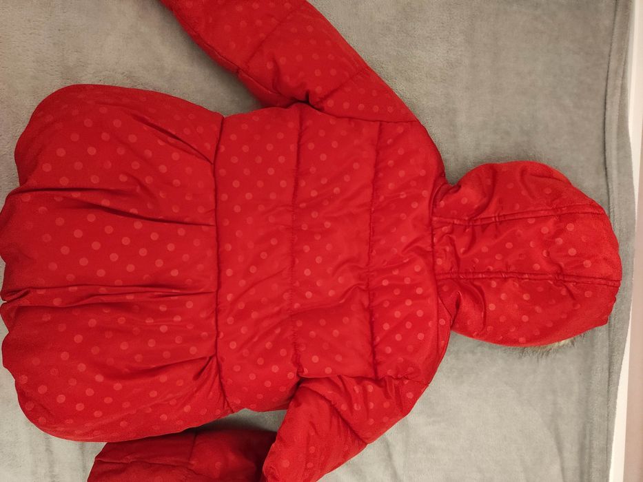 Куртка детская для девочки фирменная Mothercare зима холодная осень