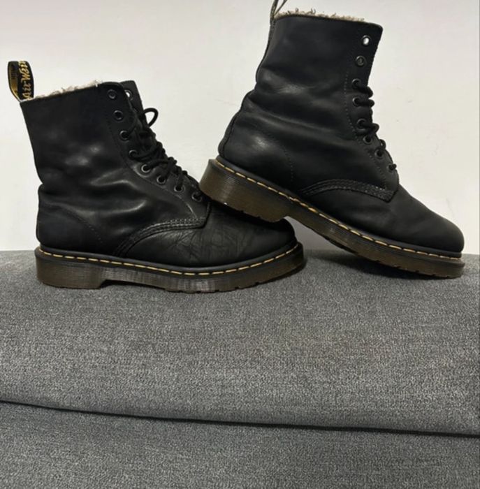 Dr. Martens skórzane glany