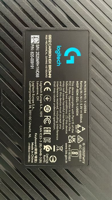 Logitech g512 Carbon458782077690859521