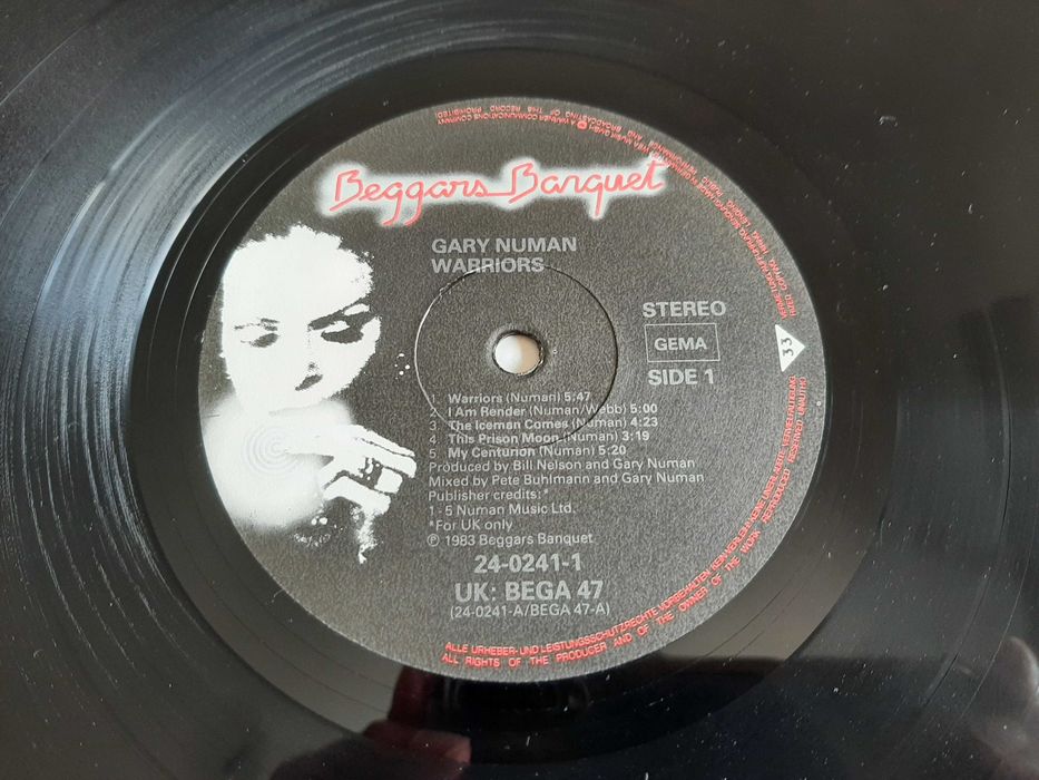 Gary Numan - Warriors - Europa - Vinil LP