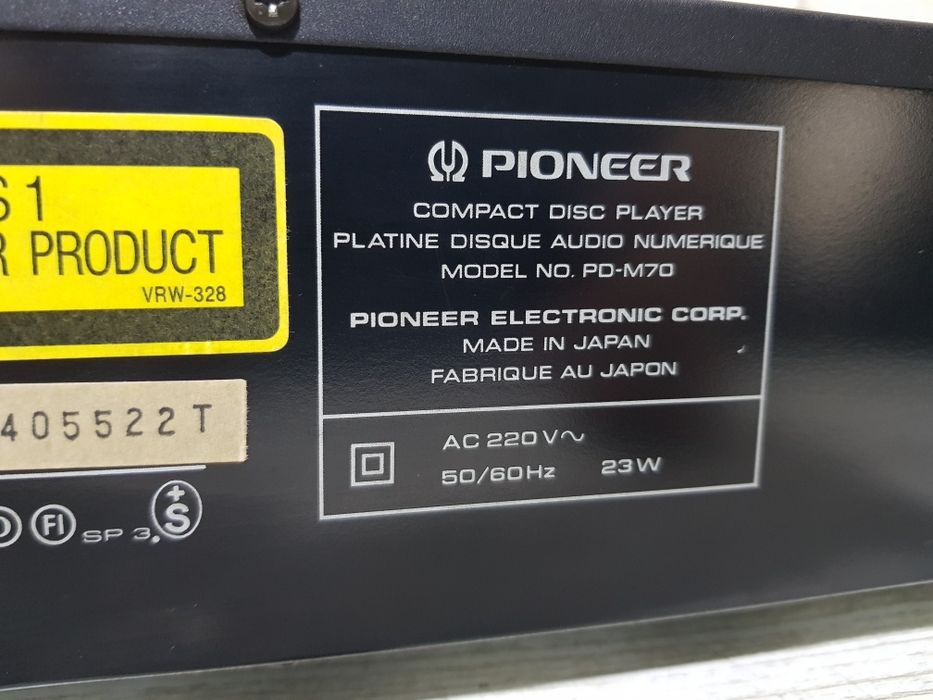 CD програвач/проигрыватель Pioneer PD-M70 б/у  з Німеччини