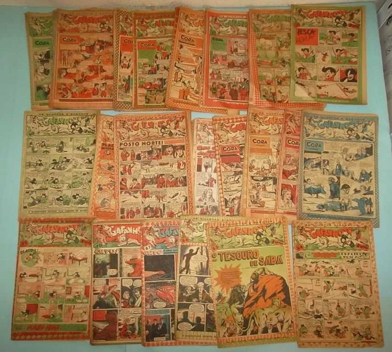 GAFANHOTO (1940) - Lote de 50 Revistas