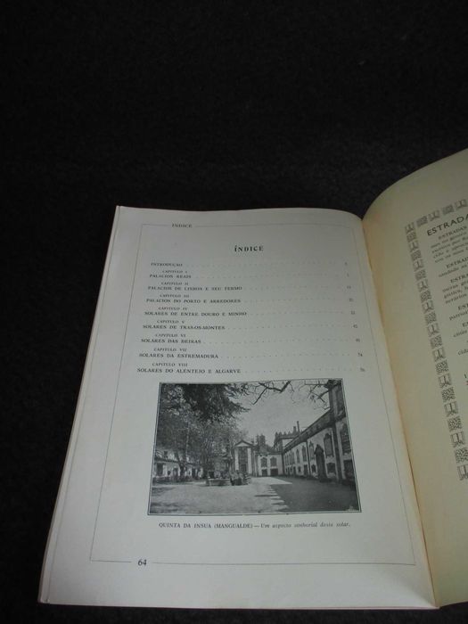 Livro Palácios e Solares Portugueses Enciclopédia Pela Imagem