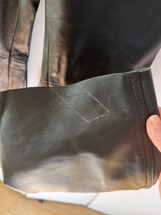 Брюки штани мʼяка натуральна шкіра