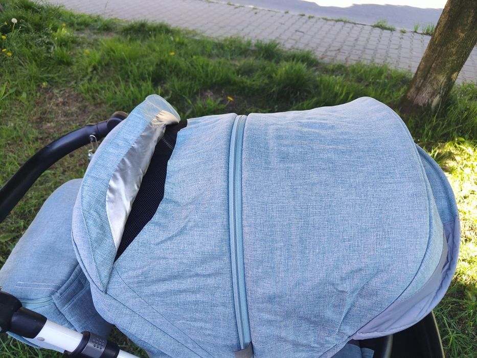 Wózek espiro next turkusowy 3w1