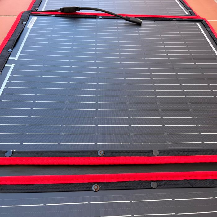 2 DOKIO 150W Portable Folding Solar - Painel Solar dobrável