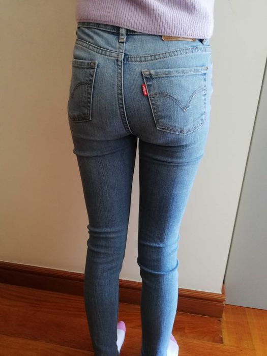 Calças de ganga Levis menina 10 anos