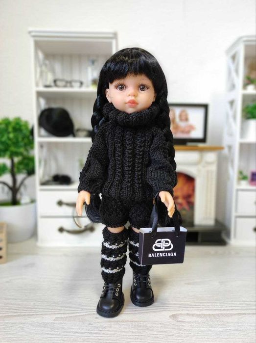 Одежда для куклы Венсдей Уэнсдей Паола Рейна одяг для ляльки Wednesday