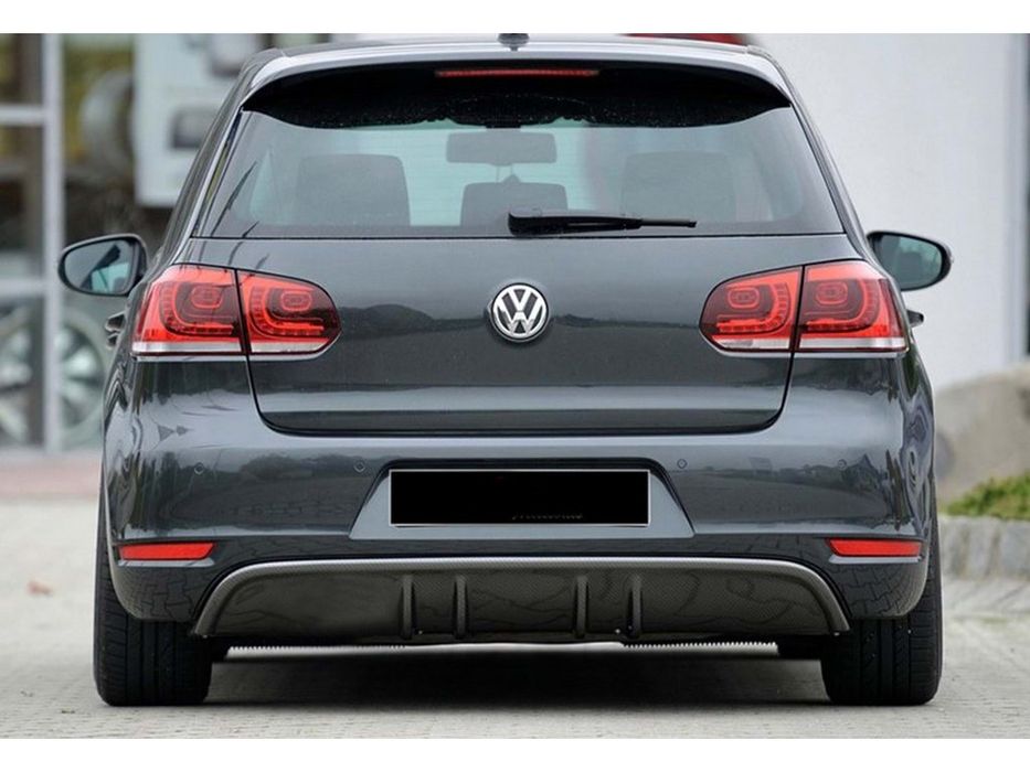 Volkswagen Golf 6 2008-2014 Задній дифузор DPT V3