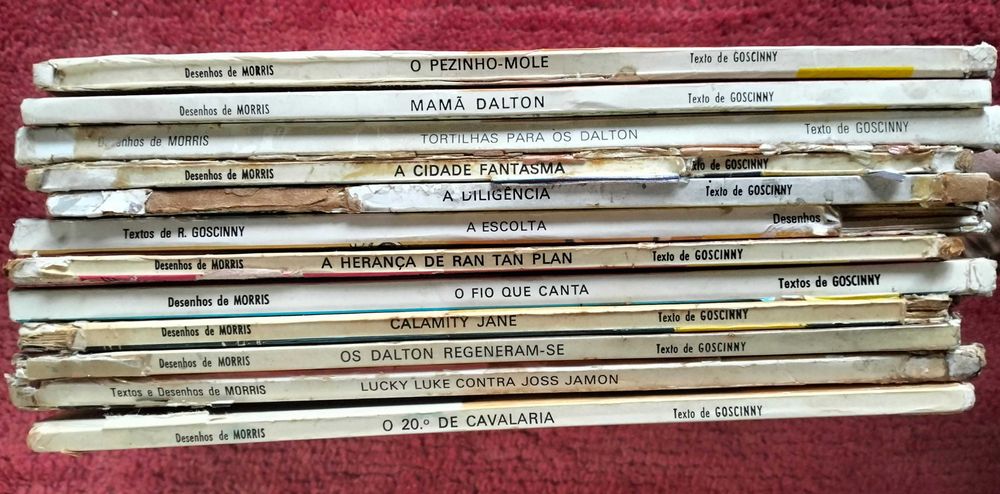 BD Lucky Luke Capa Dura 14 livros