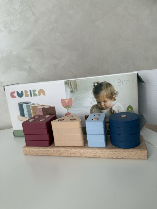 Геометричний сортер Cubika новий