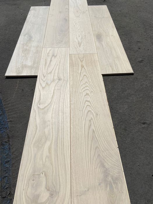 Podłoga Drewniana, warstwowa 10x180x1000mm olej biały