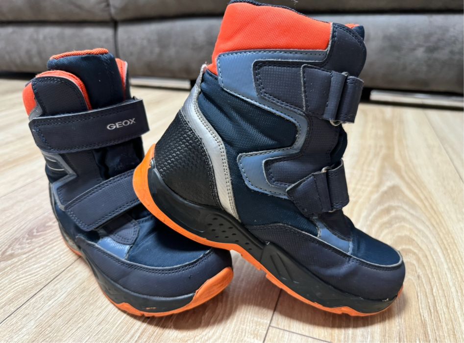 Зимові черевики,ботинки Geox Sentiero Amphibiox на хлопчика 32р-20.4см