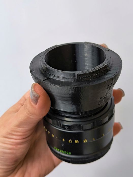 Перехідник M42 - Canon RF (3D друк, чорний)