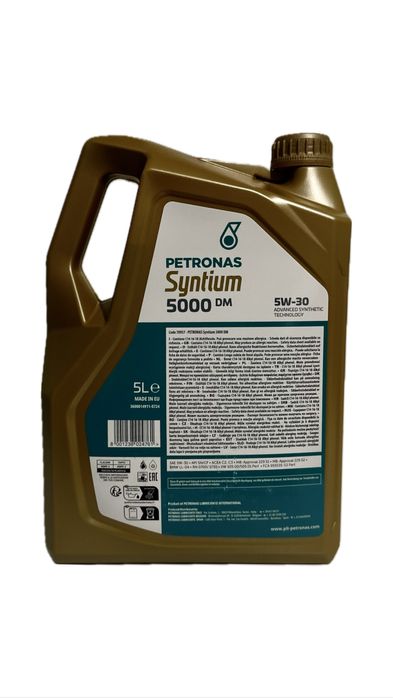 Олива Petronas Syntium 5000DM 5w30 5L