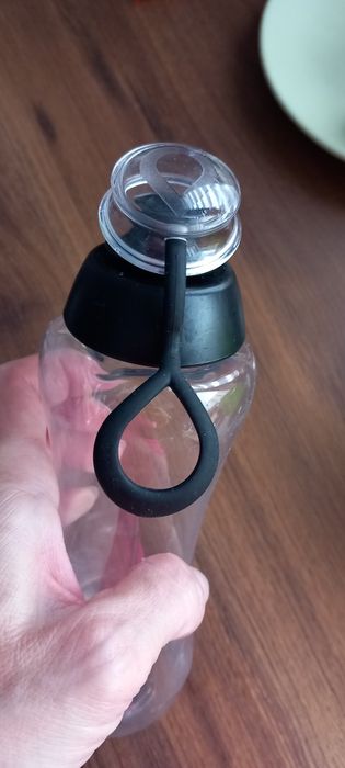 Kubek termiczny Nowy różowy + GRATIS butelka Dafi