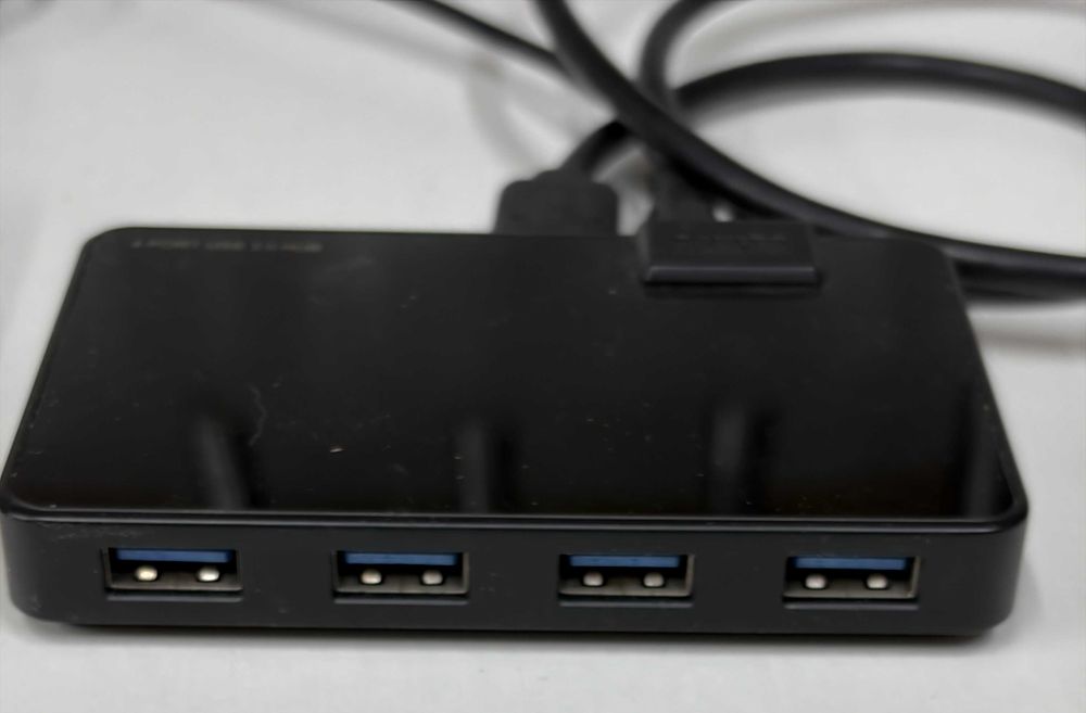 Hub Anker 4 Portas USB 3.0 Ativo com Fonte Potente (12V 3A)