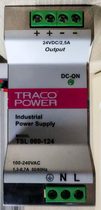 *Блок живлення 24В 2,5А Traco Power Industrial Power Supply TSL060-124