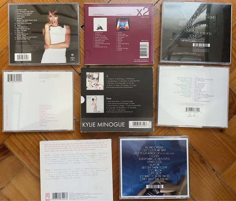 Cd’s e DVD’s musicais Kylie Minogue
