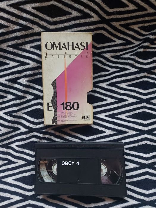 Kaseta VIDEO VHS stara teledyski