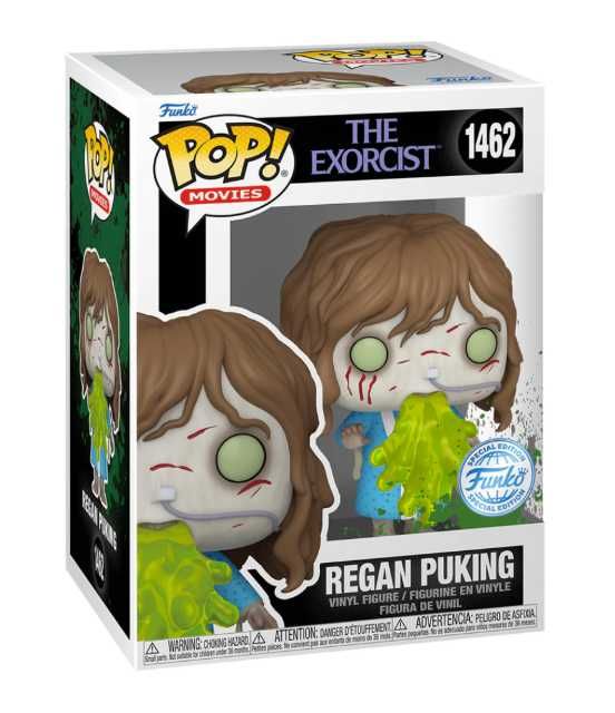 Funko Pop Regan Puking 1462 - EDIÇÃO ESPECIAL - The Exorcist - NOVO