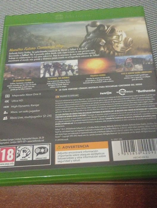 Fallout76 Xbox one