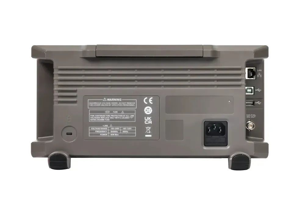 Siglent SDS802X HD цифровий осцилограф 12-біт 2х70 МГц 2 Гвиб/с 50МПт