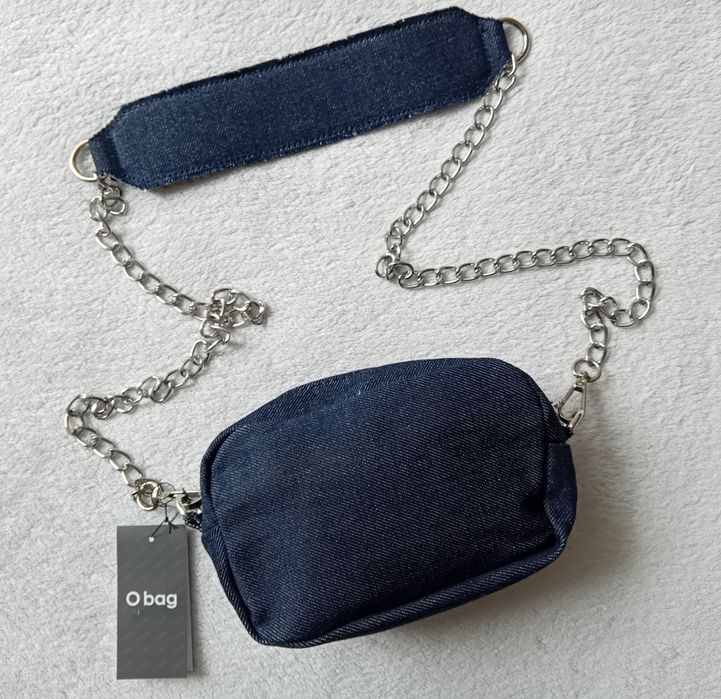 Torebka jeansowa O bag granat