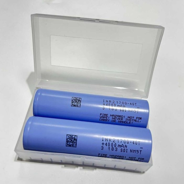 Акумулятор високострумовий Samsung INR21700-40T 4000mAh Li-ion 2025р.