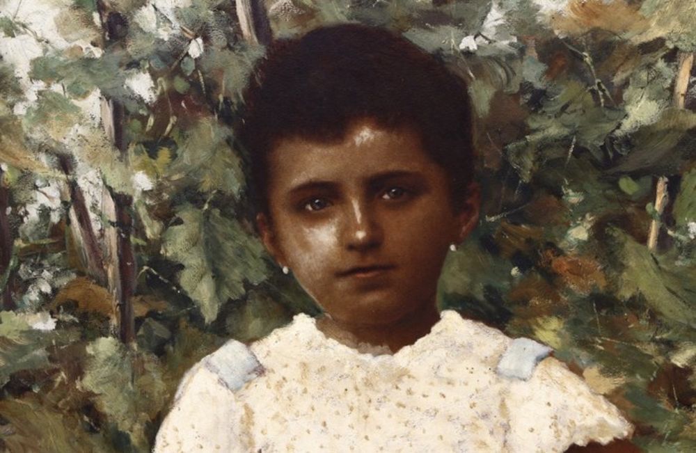 Pintor romantico sec XIX , assinado .