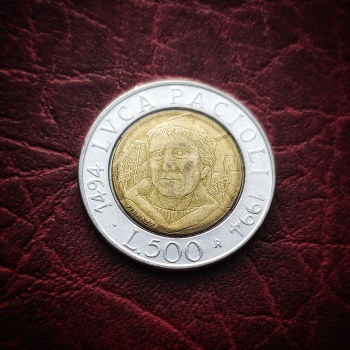 500 Lirów - Włochy 1994 rok