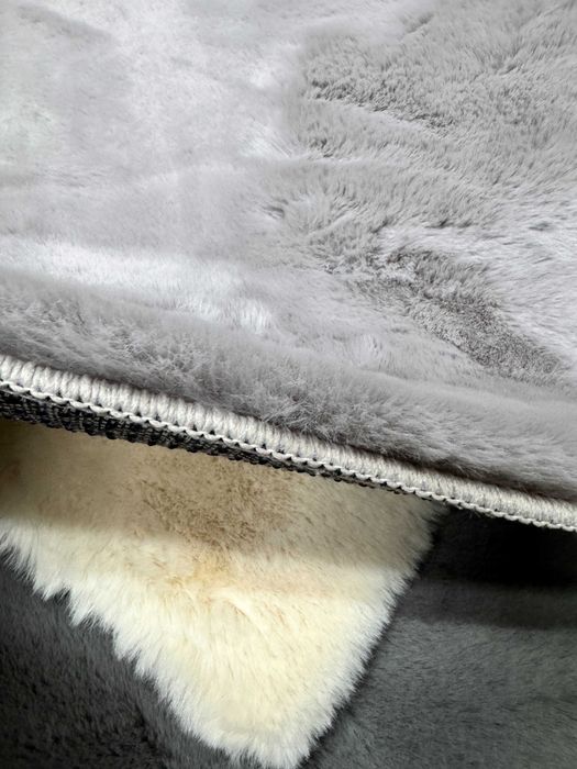 Коврик штучне хутро, килим кролик, килим хутро, килим штучний кролик