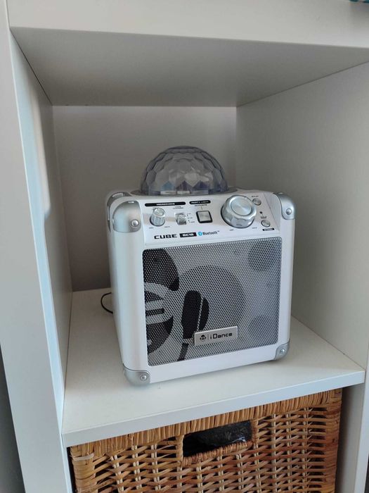 iDance Cube BC10 Karaokê com Bola de Disco com Bluetooth e USB