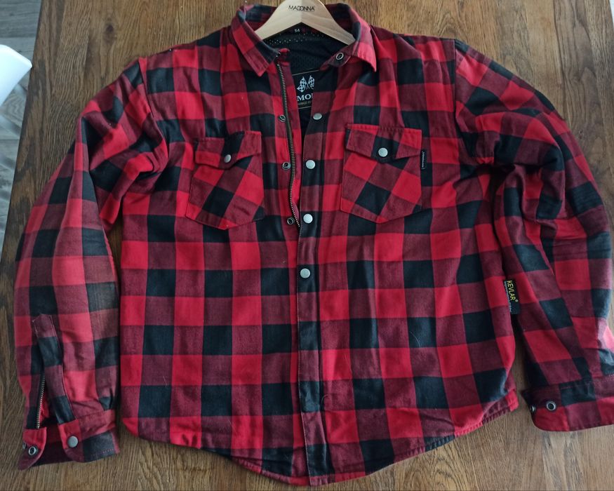 Kurtka Koszula motocyklowa KEVLAR roz. XL  Ochraniacze  Tanio!