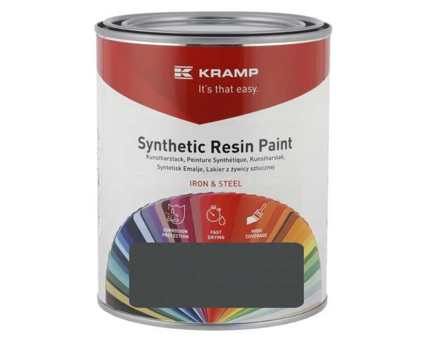 Lakier do maszyn RAL 7021 szary czarny 1L