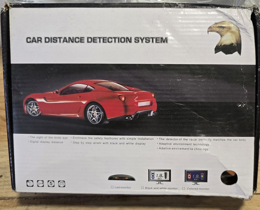 Sensores de marcha atrás