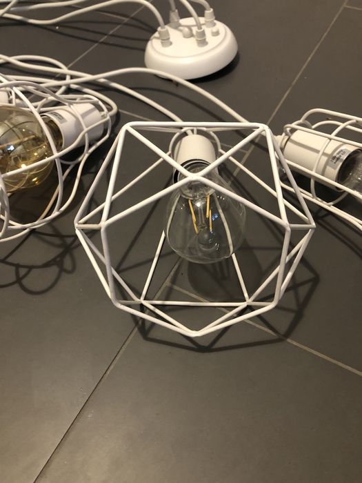 Lampa sufitowa  biała!