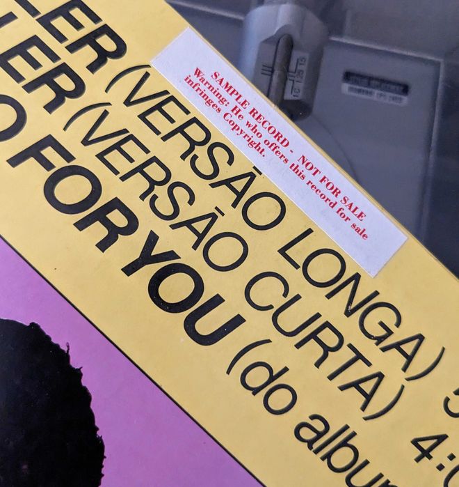 Disco Vinil * MICHAEL JACKSON - Thriller (Maxi-Single / Sample Record)