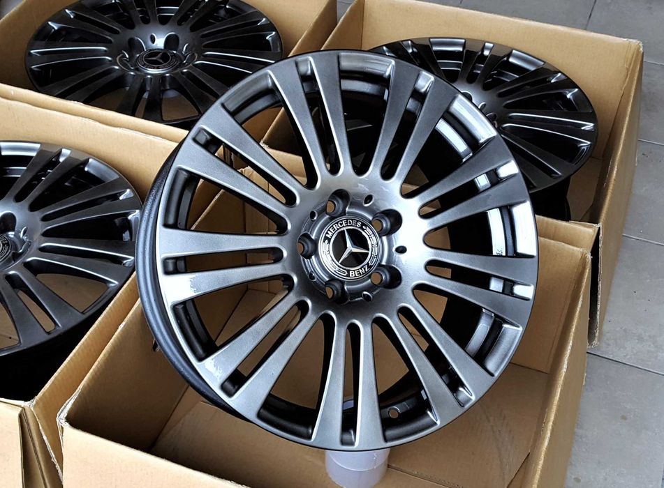 Alufelgi 17 Chrom Shadow! Mercedes A B C E CLA GLA V Vito Viano 5x112 834#