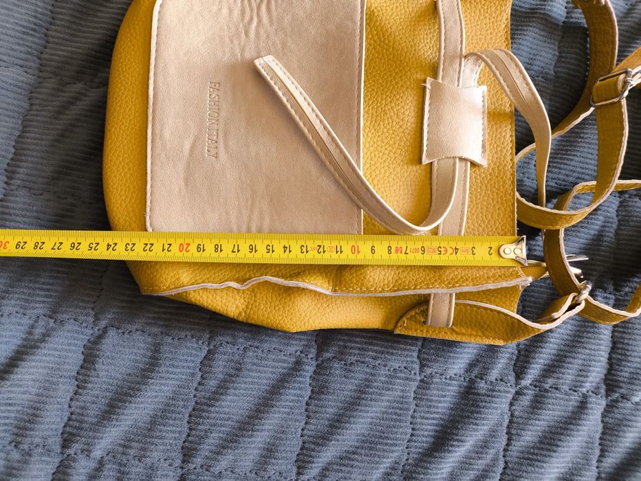 Damska torebka żółta