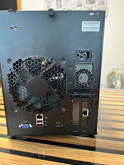 HP MicroServer G7 + 8GB RAM + 6TB HDD + Lic. Unraid Pro
