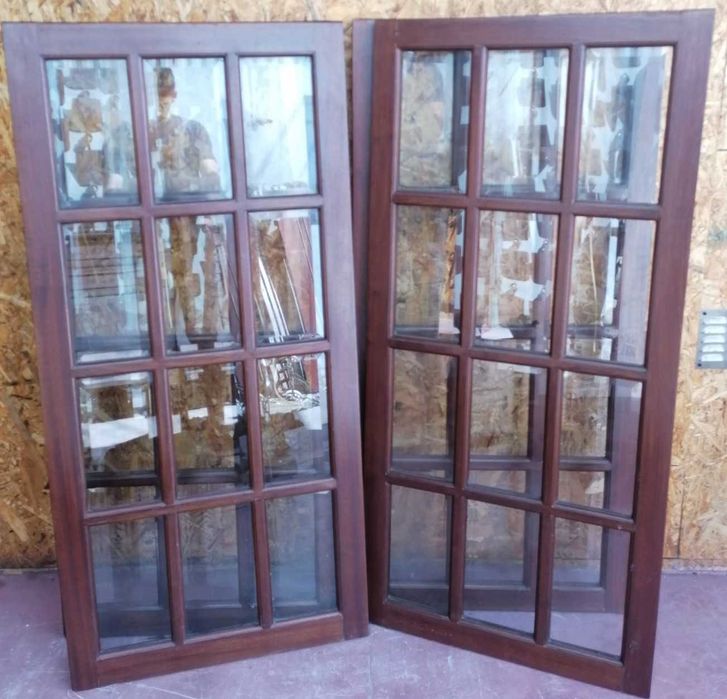 Janelas antigas diversas madeiras e estilos e medidas 150 unidades
