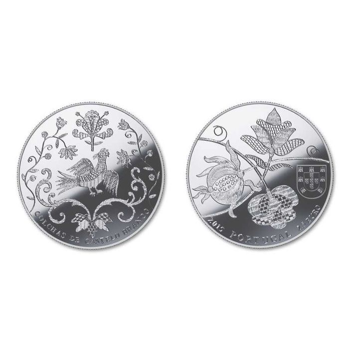 Moedas Comemorativas Correntes Unc Portugal 1,50 + 2,50 + 5,00 + 7,50