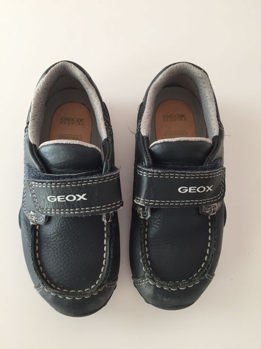 Sapato azul escuro GEOX velcro 25 / Sapato Uniforme