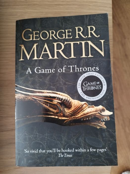 Livro Guerra dos Tronos em Inglês