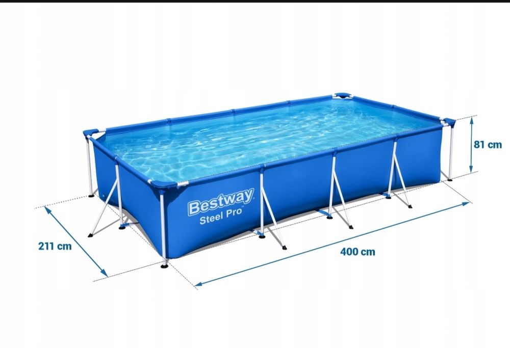 Basen Bestway 400x211x81