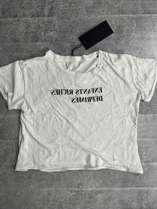 Футболка біла Enfants Riches Deprimes archive distressed белая