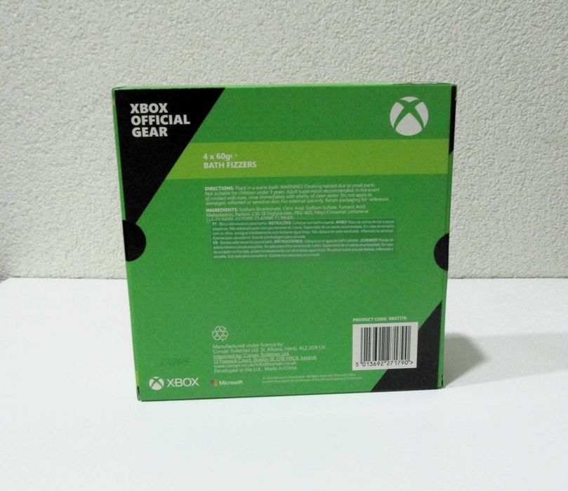 Xbox Official Gear "4x60g Bath Fizzers"